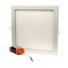 Oprawa Wstropowa Panel Led 24W 1500Lm 3000K Kwadratowa Ip20 Biały Pl3-S-24W