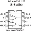 Low Power Dual Operational Amplifier, Single or Dual Supply
