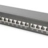 Digitus DIGITUS - CAT 6A, Klasse EA Patch Panel, geschirmt 24 Porty Patchpanel 483 mm (19