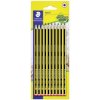 Staedtler 120-2BK10D Noris Pencil set HB 10 pcs Black and yellow Hexagonal