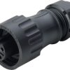 Złącze okrągłe 4-pinowe Kabel Wtyk RS PRO Żeńskie IP67 WA22