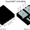 MOSFET N-kanałowy 101 A PowerPAK 1212-8SCD 30 V SMD 0,0045 oma