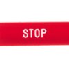 Etykieta Opisana 8X27mm Czerwona Stop Do Uchwytów 30X40mm Zby02304