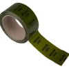 Taśma do oznaczania rur Zielony PP, winyl, text Hot Water, Dim. W 50mm x L 33m RS PRO