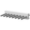 Pin header, 8 pole, pitch 3.96 mm, straight, natural, 640383-8