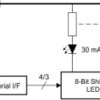 Automotive power logic 8-bit Shift Register LED driver