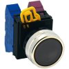 IDEC YW4B-M1B 22mm momentary operator Metal Finsh bezel Black button