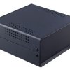 Metalowa obudowa do przyrządów 150 x 140 x 70 mm czarna