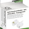 Quadrios 1906C161 Złącze RJ, RJ10, CAT 3, piny:4P4C, 15 szt.