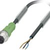 Kabel czujników/elementów wykonawczych Phoenix Contact SAC-3P-M12MS/1,5-PUR 1668014 Ilość styków: 3 1 szt.