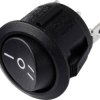 Przełącznik kołyskowy 250 V/AC 6 A, 1 x włącz/wyłącz/włącz R13-112D w/W PR.I-O-II zatrzaskowy/0/zatrzaskowy, 1 szt.