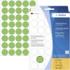 Herma 2255 Sticky dots Ø 19mm Green 1280 pc(s) Permanent adhesive Paper