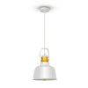 Lampa Wisząca VT-7422 E27 Aluminium Biały 3729