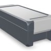 Aluminum enclosure, (L x W x H) 199 x 86 x 60 mm, graphite gray (RAL 7024), IP69K, 00124124