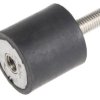 Mocowanie antywstrząsowe, M8, Ø 30mm, materiał: Guma naturalna 60Shore A, RS PRO