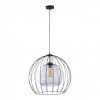 Dunia 500 1P E27, lampa wisząca, max. 15W, czarna AD-LD-6234BE27S