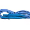 Przewód pomiarowy 5m niebieski 5kV /wtyki bananowe/ WAPRZ005BUBB5K