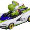 Carrera 20064183 GO!!! Samochód Nintendo Mario Kart - P-Wing - Yoshi