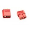 Złącza wysoko-prądowe XT60 (wtyk + gniazdo) czerwone