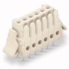 Socket header, 2 pole, pitch 3.5 mm, straight, light gray, 734-462/037-000