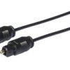 Kabel Toslink - LWL, wtyk / wtyk, Gold Tip, O 2.2 mm, czarny, 1.5 m