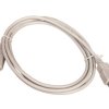 Przedłużacz szary USB A /M - USB A /Ż s/USB 2.0 AK-300202-018-E 1.8m