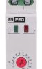 Timer Relay Szyna DIN 195 → 253V ac 2NO/1NC 1-stykowy RS PRO SPST 0.1 s → 576h 1 funkcyjny