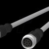 142MKA22100 Sensor cables, M12, 8-pin, coupling > coupling, 10 m