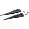Ideal Tek A5CF Tweezers Tip Pair ESD Scratch-Proof Carbon Fibre 40mm