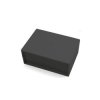 Obudowa uniwersalna 88 × 64 × 35 mm z ABS, czarna, z panelem, KM-35B Maszczyk