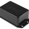 Obudowa Czarny z kołnierzem IP65, 108.2 x 58.2 x 39.5mm, RS PRO