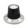 Gałka ze skalą do potencjometru na oś 6mm - 29x18mm - skala 0-9 - RN-113A