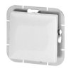 Przycisk dzwonek p/t z podświetleniem Pearl, WP-6/7P/S, biały