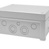 Obudowa ogólnego użytku Poliwęglan szerokość zew. 163 mm długość zew. 201 mm wys. zew. 98 mm RS PRO IP65 Szary