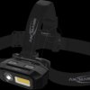 1600-0501 HD800RS LED headlamp, 800 lm, black, sensor