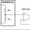 Automotive 1400V matched thin-film resistor divider with 12.5MΩ fixed input