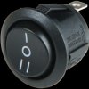 R13-112DAAA Rocker switch, round, 1x ON - OFF - ON