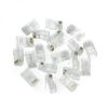 Wtyk sieciowy RJ45 przelotowy Lanberg kat. 6e UTP - 20szt.