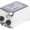 Filtr EMI 16A 1-fazowy 250 V AC/DC 60Hz Schaffner Montaż w obudowie