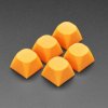 Adafruit Orange MA Keycaps for MX Compatible Switches - 5 pack