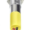 APEM Q8R1CXXY24E Lampka sygnalizacyjna LED żółty Wpuszczony 50 mcd