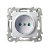 SZAFIR Gniazdo pojedyncze z przesłonami torów prądowych biały GP-1ZP/m/00