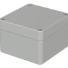 Obudowa ABS szerokość zew. 80 mm długość zew. 82 mm wys. zew. 55 mm Bopla IP66 Szary