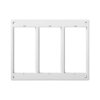 Simon Connect Ramka 3-modułowa S500 (element zapasowy) czysta biel 52051803-030