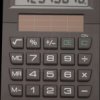 RE-ECO10 Pocket calculator, Eco line, 8 digits, black