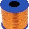DNE2E020-025 Drut miedziany w podwójnej emalii, średnica: 0.20 mm - szpulka 0.25kg (ok. 854m na szpulce)