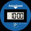 8038 KFZ - Electric parking disk PARK LITE One, round, blue