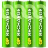 GP GPRCH80AAA004C4 Rechargeable AAA battery NiMH 800mAh 1.2V 4pcs