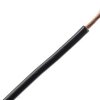 Przewód montażowy 10 mm² Czarny RS PRO PVC 8 AWG 600 V dł. 100m 72/0,4 mm +105°C CSA C22.2 typ TEW, UK BS 6231, UL 1028
