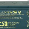 Akumulator ołowiowy CSB Battery EVX 12120 EVX12120F2, AGM, 12 V, 12 Ah